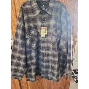 Moose Creek Mens quilted flannel jacket Hunting Outdoor Wear Work Winter